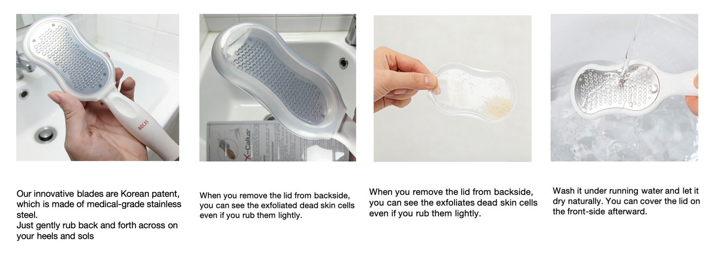 BOCAS Foot File Body Care Solution