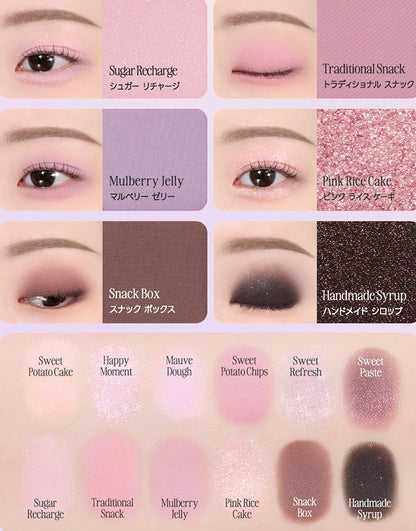 CLIO Pro Eye Palette Air #105 Deoksugung Stone Wall Road- 12 Colors Palette