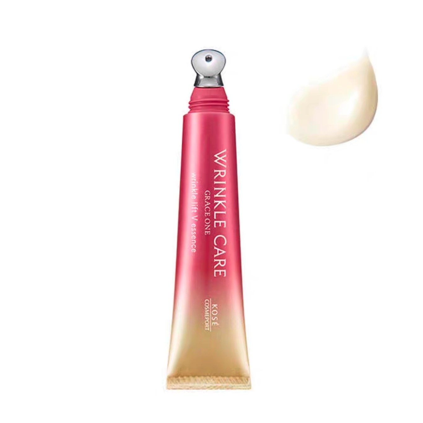 KOSE Cosmeport Grace One V Lift Eye Essence 15g – Anti-Wrinkle & Firming Eye Cream with Niacinamide