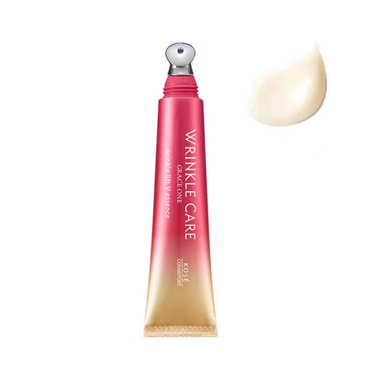 KOSE Cosmeport Grace One V Lift Eye Essence 15g – Anti-Wrinkle & Firming Eye Cream with Niacinamide