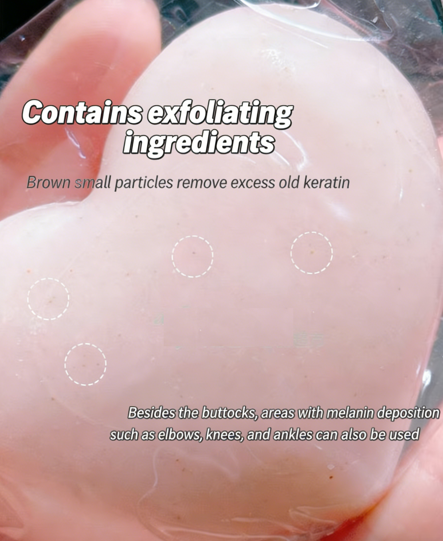 PELICAN Peach Exfoliating Soap for Delicate Areas- 80g