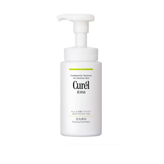 Curel Foam Facial Cleanser Alcohol-Free/ 150mL