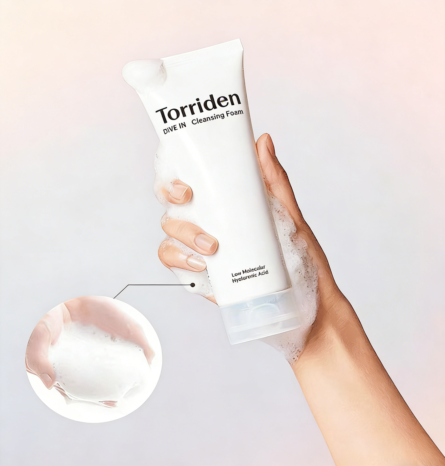 Torriden Dive In Low Molecular Hyaluronic Acid Cleansing Foam 150mL/ Set of 2