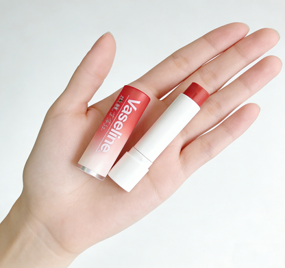 Vaseline Lip Therapy Tinted Lip Balm 3.5g – Moisturizing Repair Lip Care/ Strawberry Red